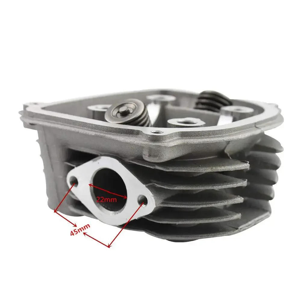 

Tool Accessories57.4mm 4-stroke GY6 Cylinder Head with Gasket Engine Gasket Parts Compatible with 150cc