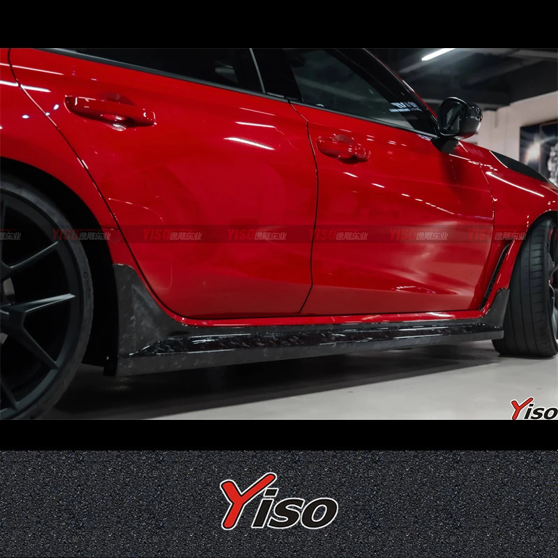 

Suitable for FL5 Typer MUGEN Modified encirclement Carbon Fiber Aerodynamic kit FORGE CARBON FL5 Typer MUGEN Side Skirt