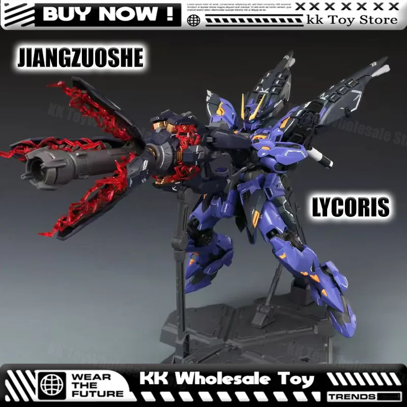 

Новая модель JIANGZUOSHE 1/100 MG Lycoris, комплект модели в сборе, пластиковый скелет, аниме, экшн-фигурка, пластиковая модель робота, подарки, игрушки