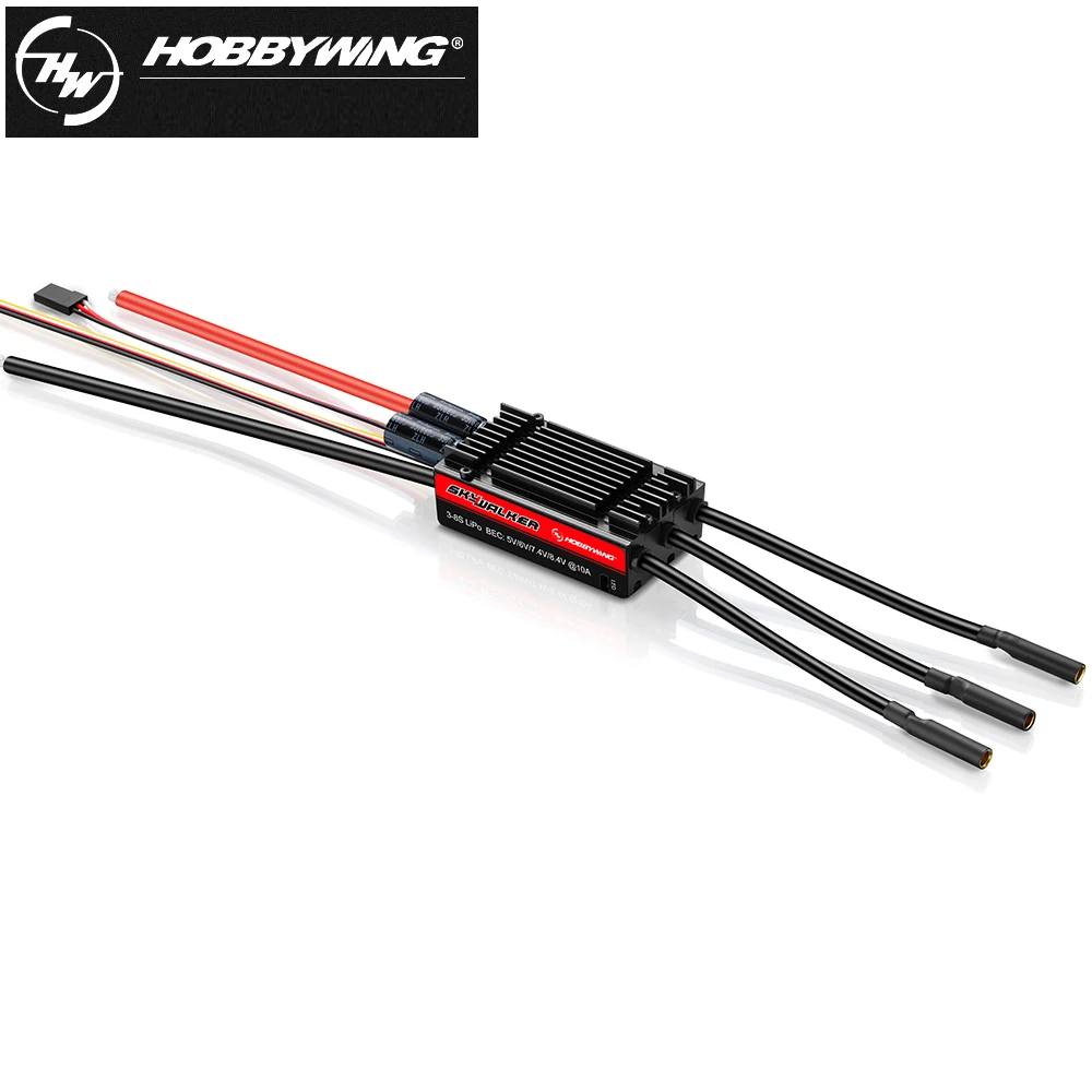 Hobbywing Skywalker 130A/160A HV 6-14S 32-Bit OPTO V2 Brushless-Geschwindigkeitsregler ESC – Detail 7