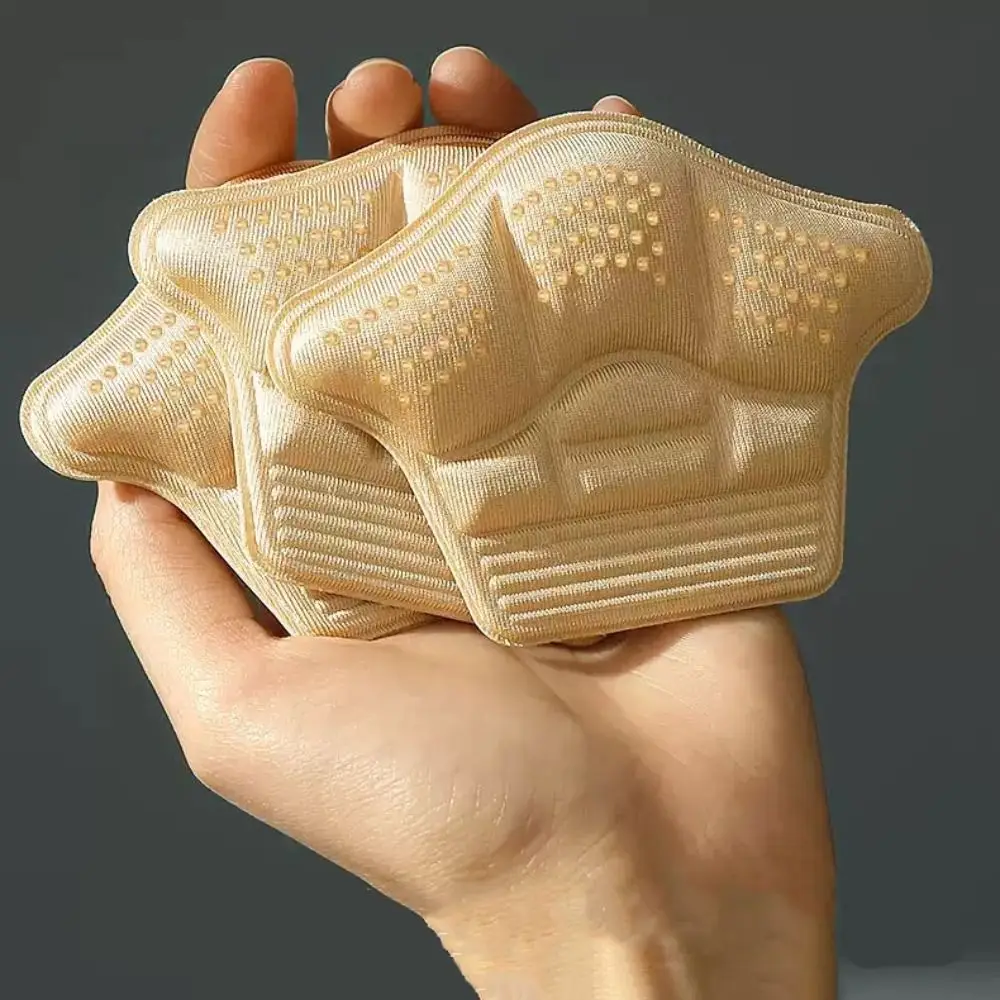 5쌍 두꺼운 5/10mm 힐 스티커 힐 프로텍터 발뒤꿈치 보호대 사이즈 조절 가능 하이힐 쿠션 신발 액세서리