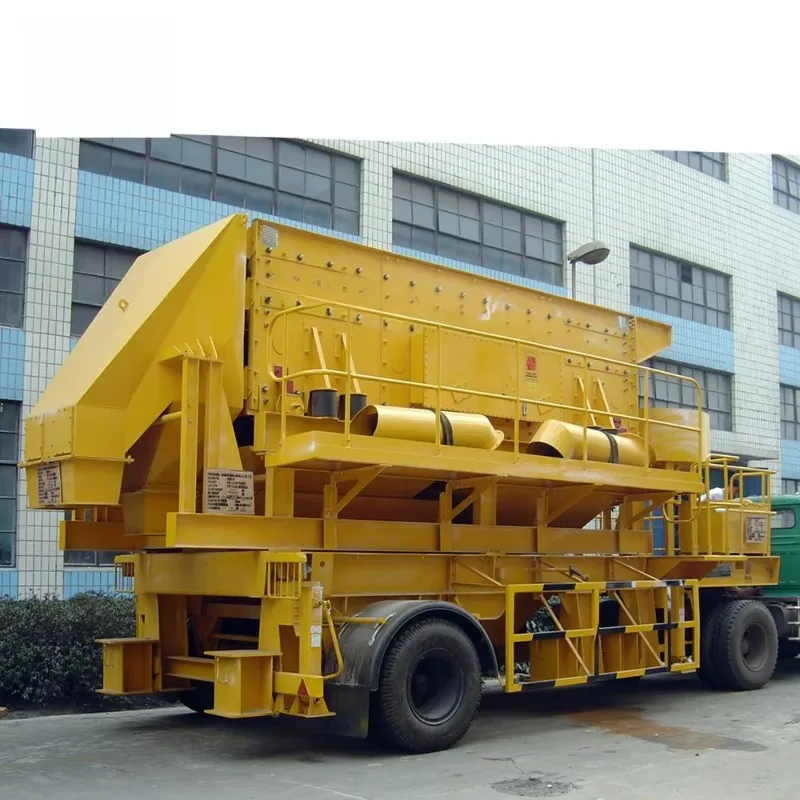 YG Mobile Crushing Plant Mobile Crusher Machine Diesel Engine Portable Stone Crusher for Mining Quarry High Efficiency