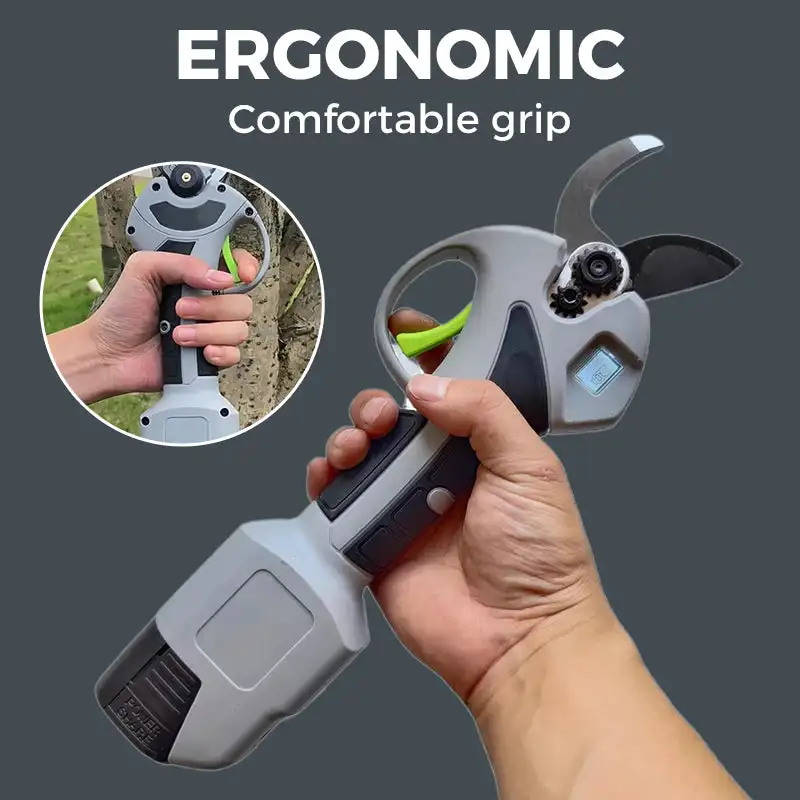 

Garden Electric Pruning Shears with Battery and Charger Brushless Cordless Electric Garden Scissors Fruit Tree Branches Cutter