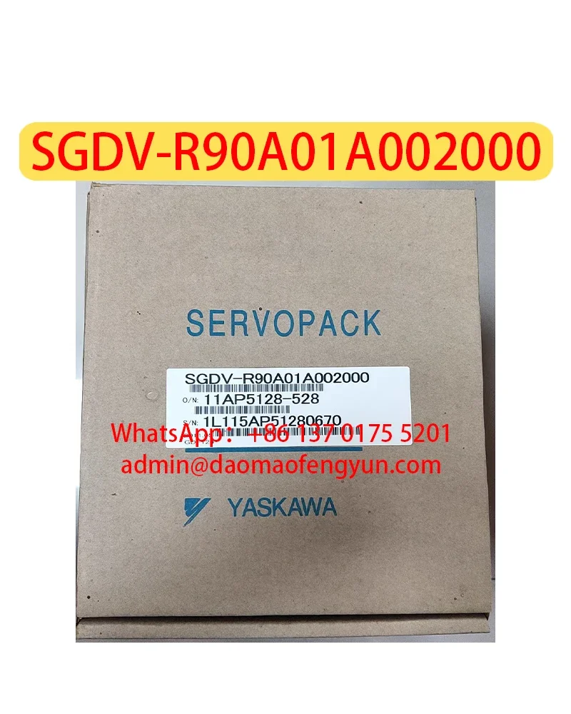 

SGDV-R90A01A002000 Brand New Servo Drive Original Genuine，Fast Shipping，SGDV R90A01A002000
