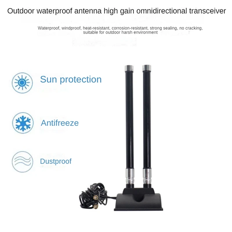 5G CPE Router Antenna LTE SMA Male Antenna High Gain 46Dbi 5G External Extension Cable Magnetic Base Antenna