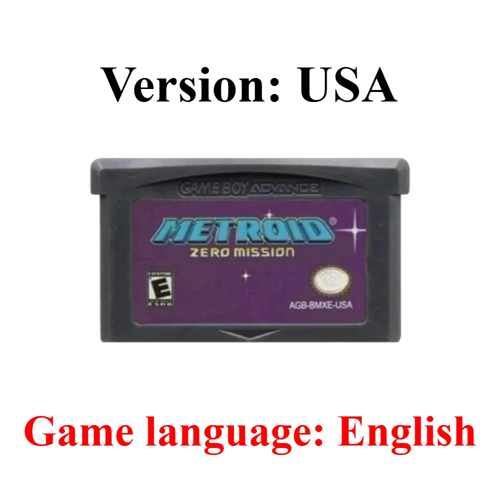GBA Englische Spielkassette Final Fantasy Advance Wars Metroid Kirby Golden Sun Doom of Fire für GBA SP Spiel Klassische Spielkarte – Detail 6