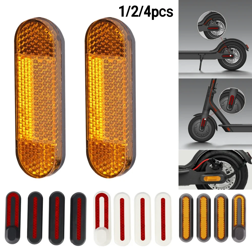 Front Safety Reflective Tube Reflector For Xiaomi Electric Scooter Pro 2 1S M365 Accessories Front Rear Safety Reflective Part