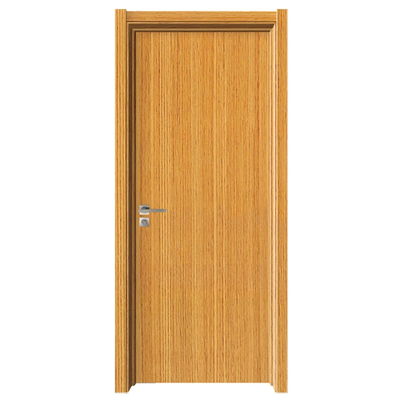 Großhandel OEM-Innentür aus Holz mit schlichtem Design