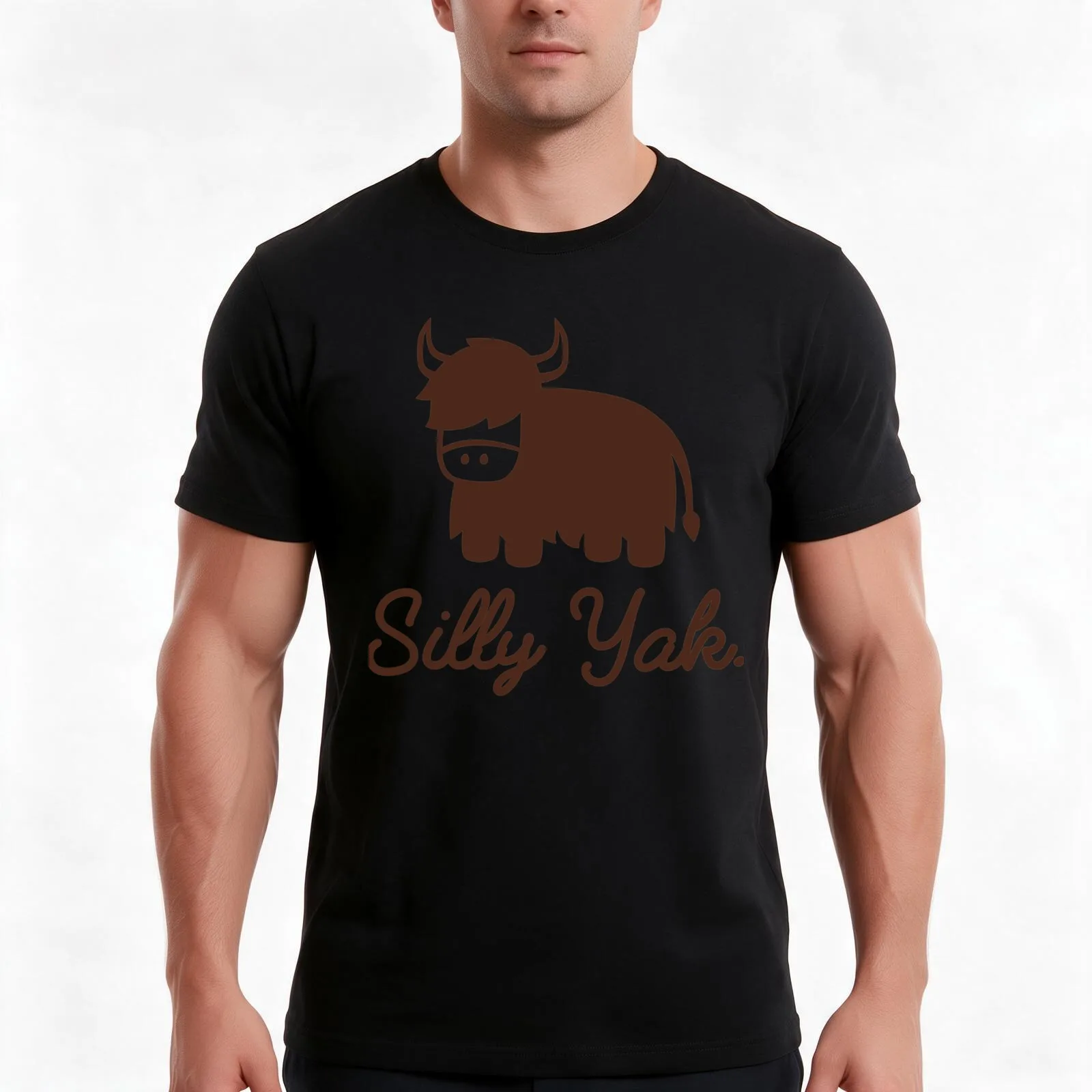 Silly Yak - CeliacCeoliac T-Shirt, Summer Casual Cotton Tee, Oversized Streetwear Tops, Vintage Graphic Print, Unisex Men Women