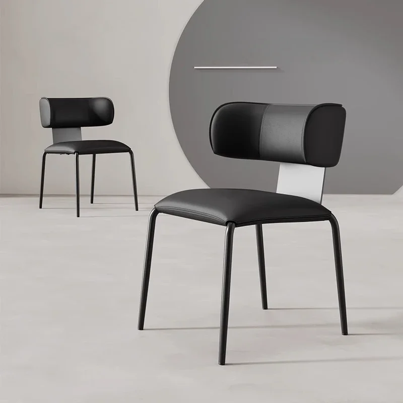 لهجة الكراسي تسريحات أثاث غرفة الطعام الحديثة الفاخرة الحد الأدنى الشمال كرسي غرفة نوم Cadeira الأثاث مكتب المطبخ #1