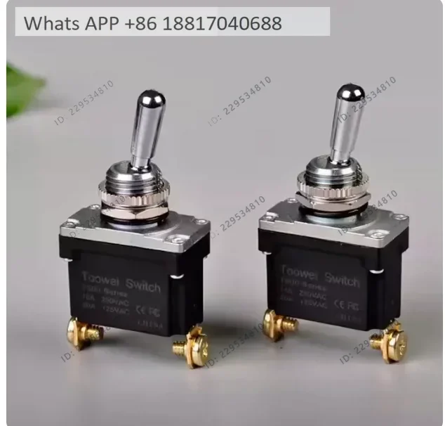 1PC  Universal Car Dashboard Button Switch Self Locking Momentary Push Button 2 Position 3 Position Screw Terminal