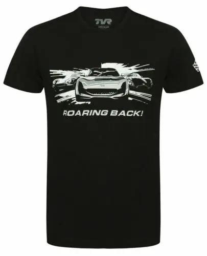 TVR T-Shirt Griffith Roaring Back Spirit of Driving Mens Official Merchandise