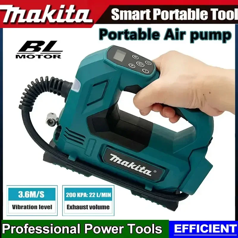 

Makita Automatic Cordless Inflator Electric Air Pump Car Tire Handheld Air Compressor Car Tyre Inflator Electric Motorcycle