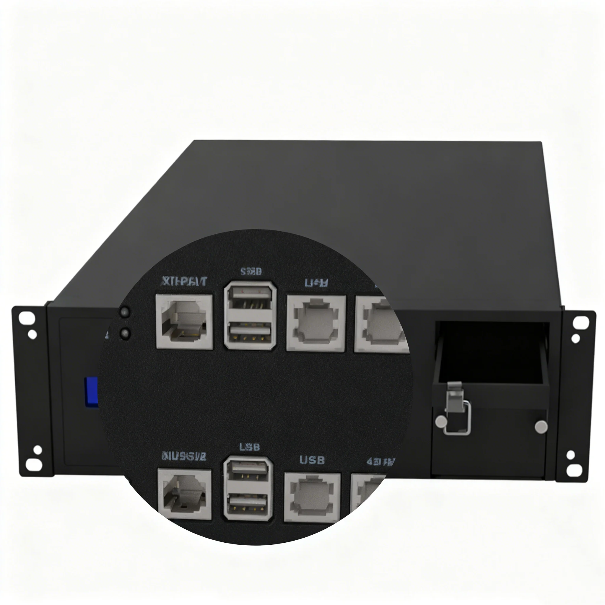 Rk3288 산업용 컴퓨터 팬리스 임베디드 컴퓨터 N97 I5 I7 12세대 산업용 PC 박스 (6개 COM 포트, 2개 LAN 포트, 6개 USB 포트, DC 12-24V) 썸네일 4