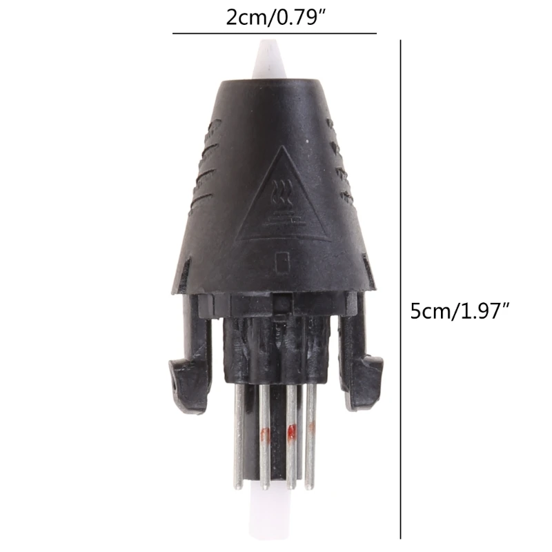 für Kopfdüsenteile für 3D-Druckerstifte, 3D-Druckstift-Druckerteile Zubehör Einführdüsendruck für Kopf 1.7