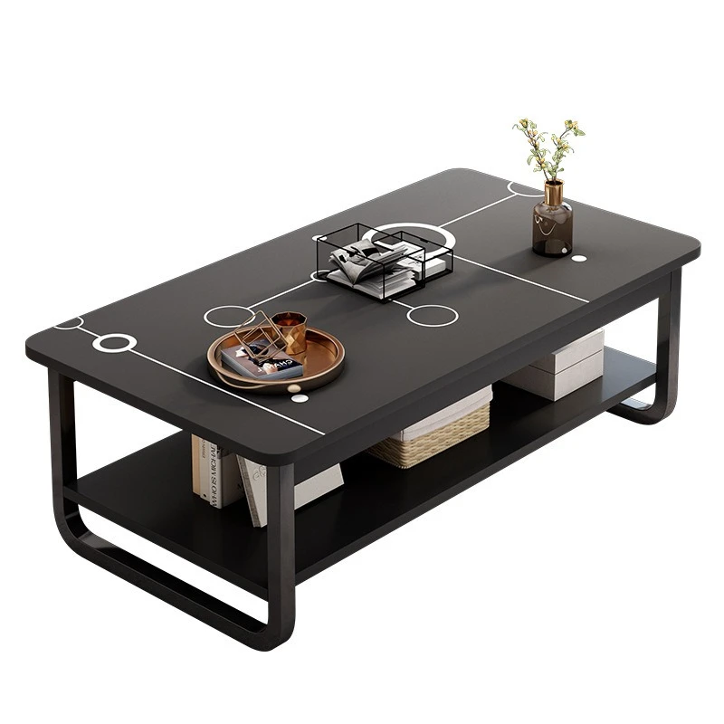 

Coffee table living room next to home sofa double-layer simple modern rental house office