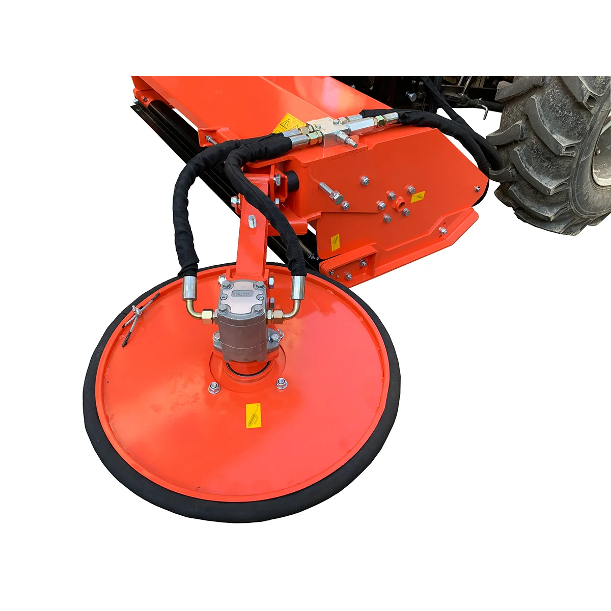 

Grass Cutter Mulcher Rotary Side Trim Walk Behind Ride On Lawn Tractor Mower With Bearing 600mm Working Width Dual Blades