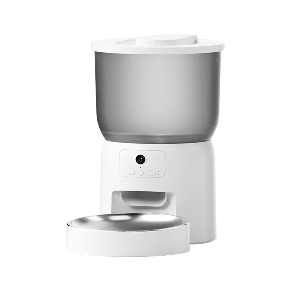 

STLF DAWU Smart Pet Automatic Feeder Kitten Bowl cat Food Bowl Timed Monitoring Dog Food Feeding Machine DWC110019