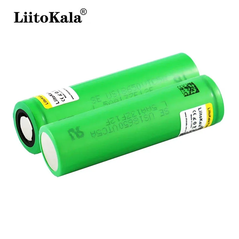 Hot liitokala 3.7V 2600mAh VTC5A rechargeable Li-ion battery 18650 US18650VTC5A 35A Toys flashlight