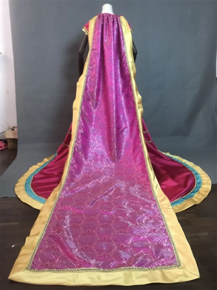 

Movie Princess Cosplay Costume Adult Women Stage Performance Dress Fancy Halloween Carnival Party Gown