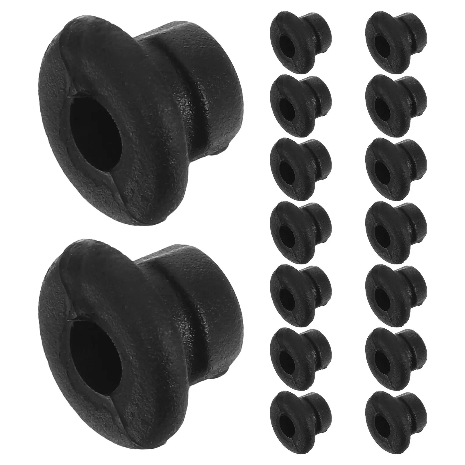 300 Buah Pengunci Kait Pegboard Terpasang Karet Anti-Selip Untuk Aksesori Organizer Pegboard Penyimpanan Kantor Bengkel