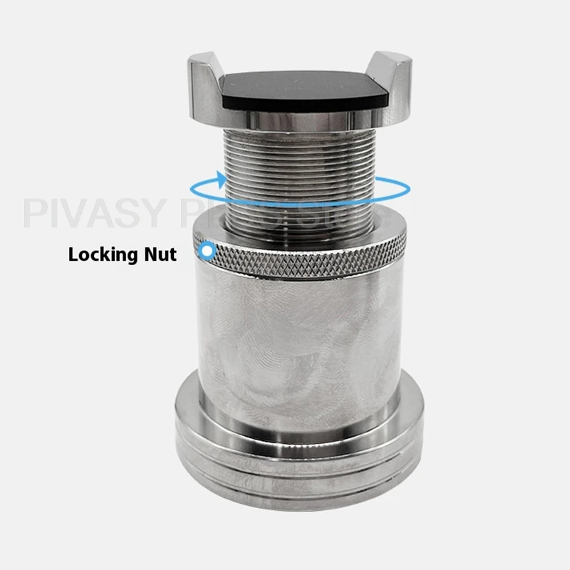 Регулируемая по высоте подставка для кабеля 30-113 мм, 304 SUS, стойка для аудио проводов с антивибрационным силиконовым держателем динамика для домашнего кинотеатра