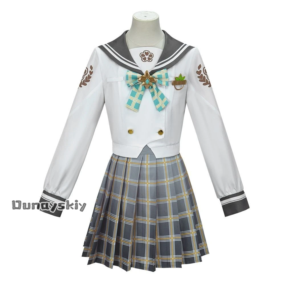Firefly Cosplay Kostüm JK Matrosenanzug Kleid Spiel Honkai: Star Rail Rollenspielanzüge Halloween Verkleidung für Erwachsene Frauen S-XL