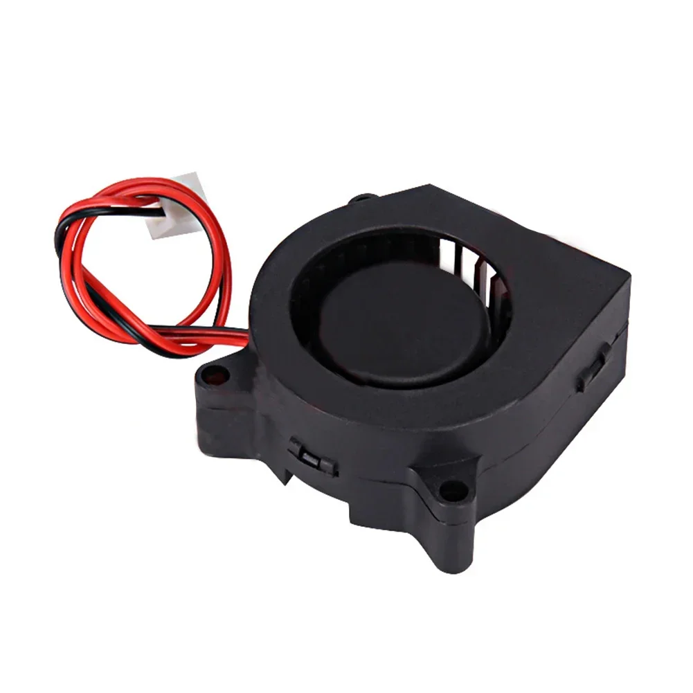 Kipas angin Kecil เทอร์โบพัดลมอุปกรณ์ขนาดเล็ก12V/24V ขั้วต่อ2Pin พัดลมเป่าลมในตัวแบริ่งไฮดรอลิกติดตั้งง่าย