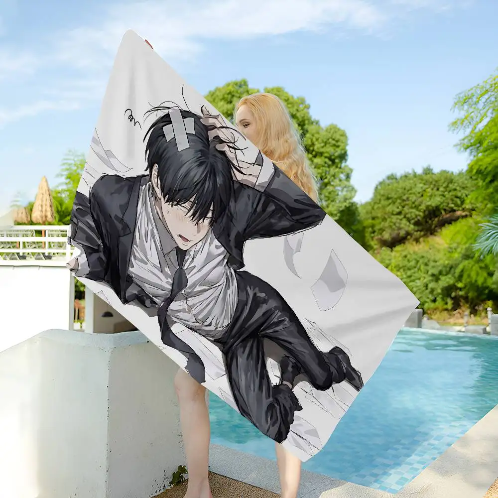 Special Civil Servant Anime Beach Swimming Towel Soft Absorbent Washcloth Children's Gifts for Kids Travel Camping Gym