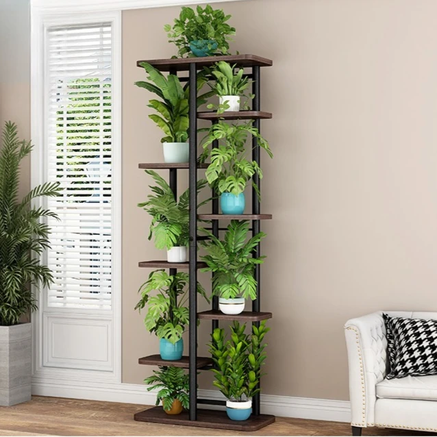 

Plant Stand and Flower Stand 3/4/5/6 Tier Plant Shelves Planter Rack Storage Organizer Stand For Flowers Display Indoor Balcony