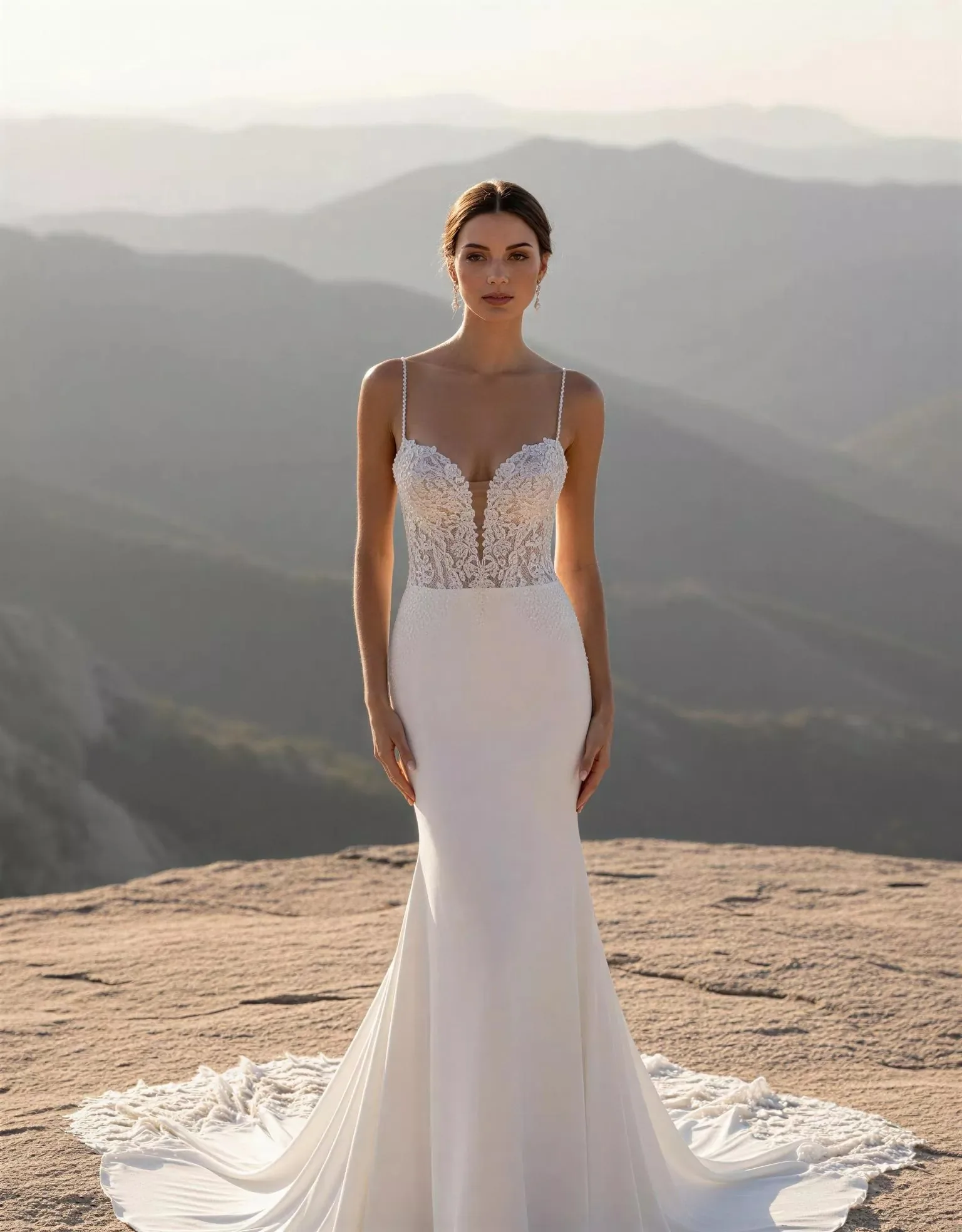 2026 Custom Mermaid Wedding Dress Spaghetti Straps  Sweetheart Backless with Tulle Appliques Bridal Gown Vestidos de Novia