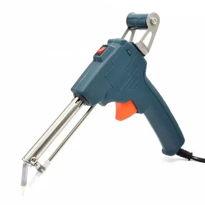 Imagem -04 - Super Feel Solder Gun 110 v 220v 60w us eu Aquecimento Interno Ferro de Solda Elétrico Automatic Send Tin Gun Welding Repair Tool