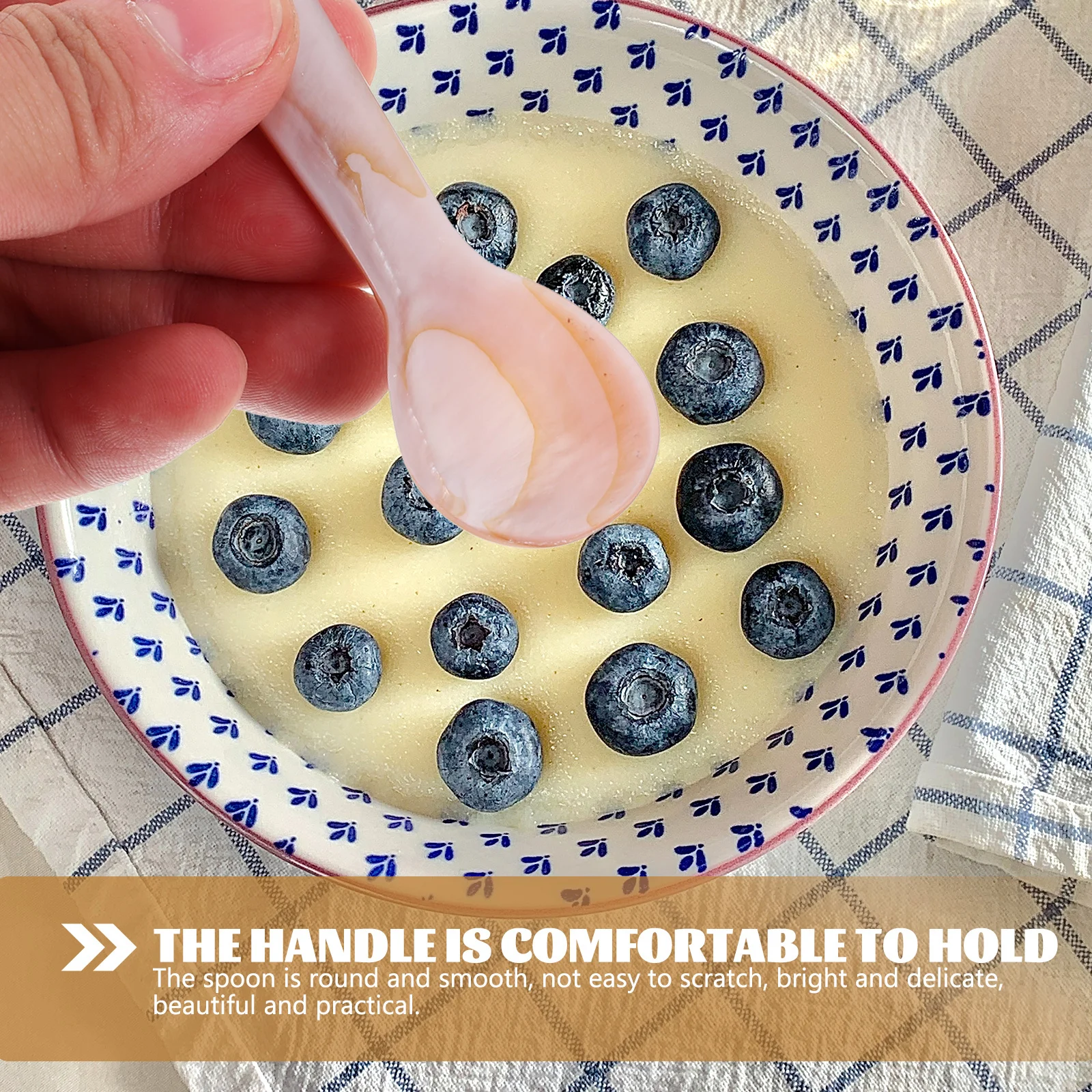 

3pcs Caviar Dessert Shell Design Ice Cream Serving Spoon Coffee Soup Porridge Spoon For Home Restaurant Kitchen Essentials