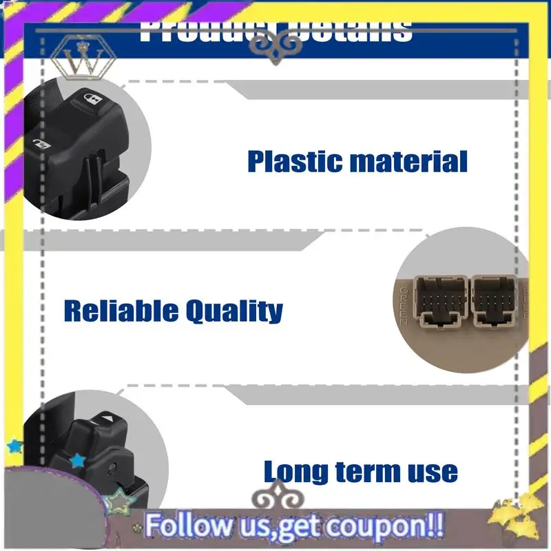 

L38A-Power Window Control Switch For Chevy Silverado 2003-2006 GMC Sierra 15186208 15883319