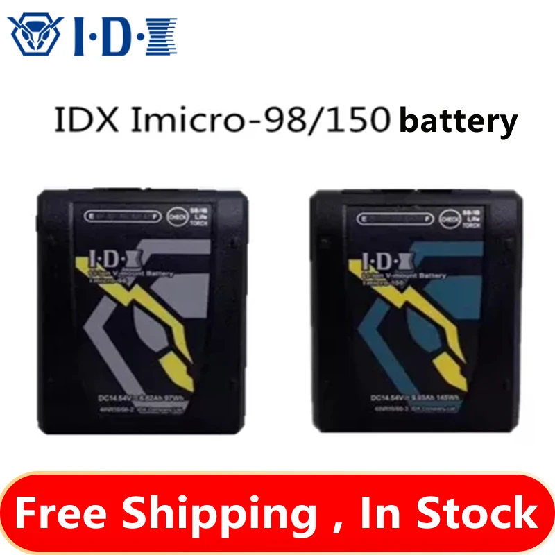 

IDX Imicro-98 / 150 DUO-C198 Mini V-port Battery Pocket v Mount battery Tilta Battery Plate For BMPCC 4K 6K A7S3 a7sIII Camera