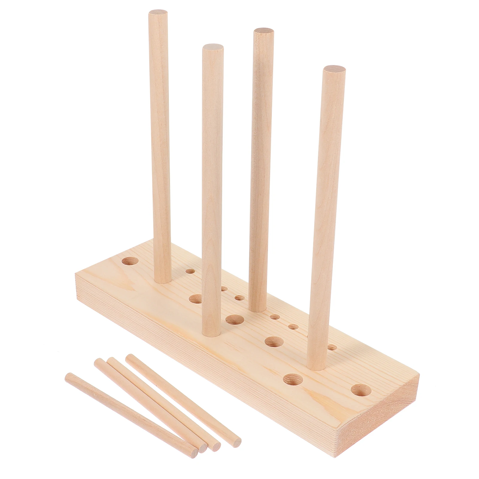 

1 set Wooden Ribbon Bow Maker Craft Tool for Bows Bowknot Fixing Supplies Wreath Maker Weaving Tool Ribbon Accessory Sewing Aids