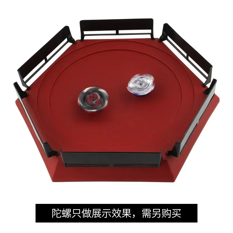 33 cm Gruby Metalowy Żyroskop Bojowy z Ochronną Ramą, Dysk Sportowy do Walk, Magnetyczna Podstawa Dysku, Zabawka do Walk dla Chłopców