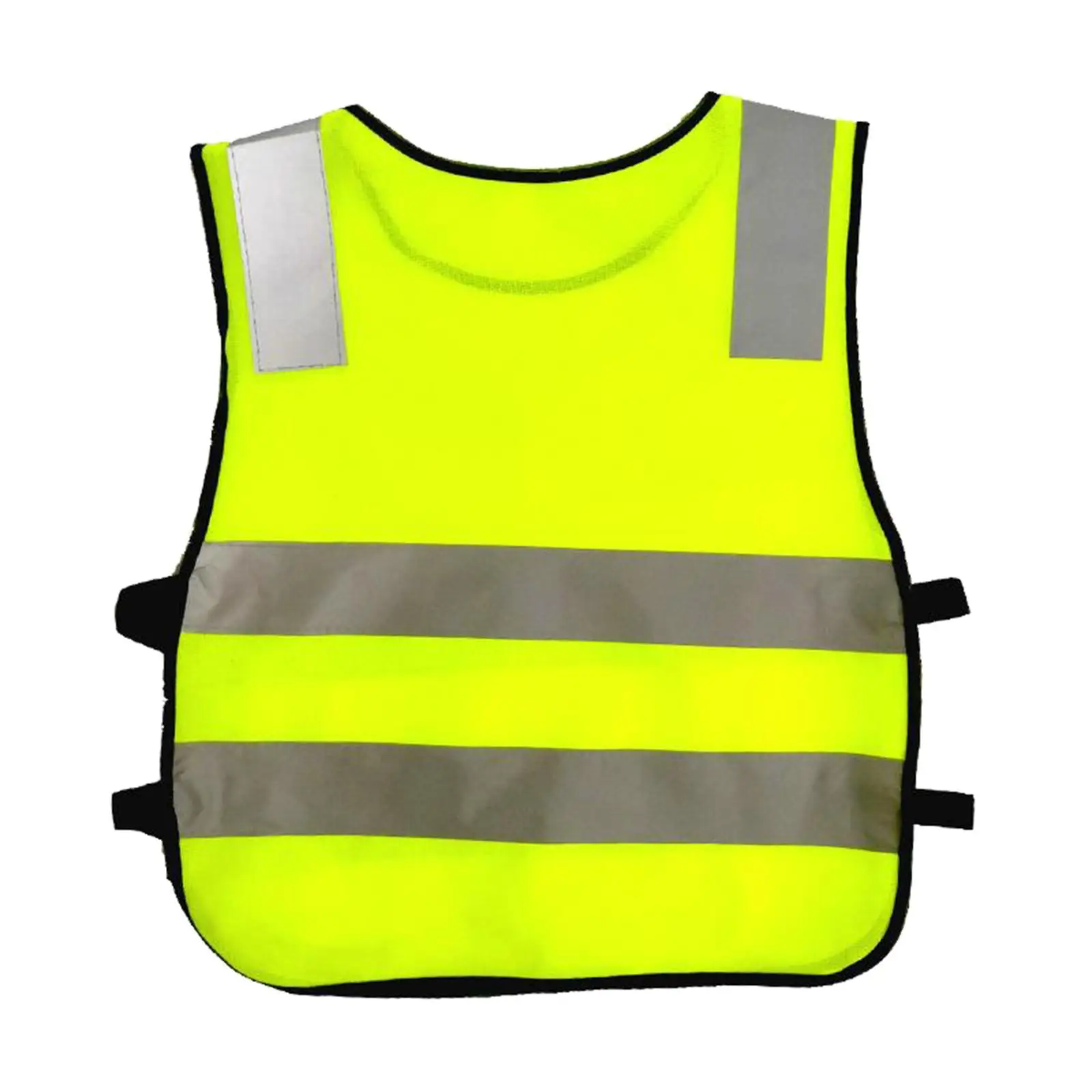 High Visibility Safety Vest for Kids Fluorescent Mesh Reflective Jacket for Outdoor Sports and Road Work