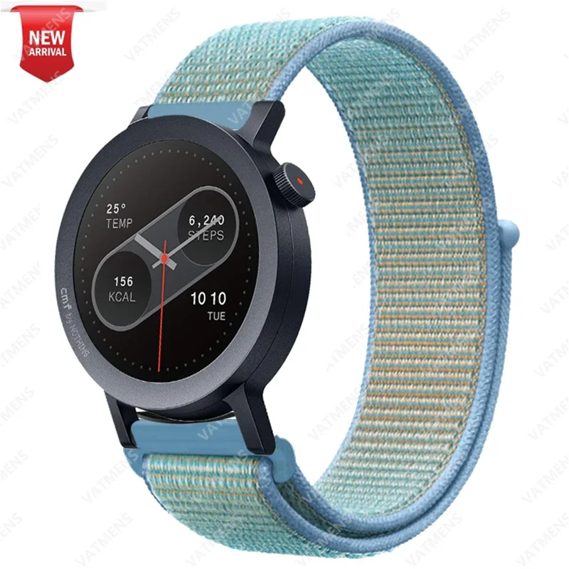 Watch Pro 2-Armband für CMF Watch Pro 2 Ersatz-Smartwatch-Armband, Nylon-Sport-Loop-Armband, Correa-Band – Detail 29