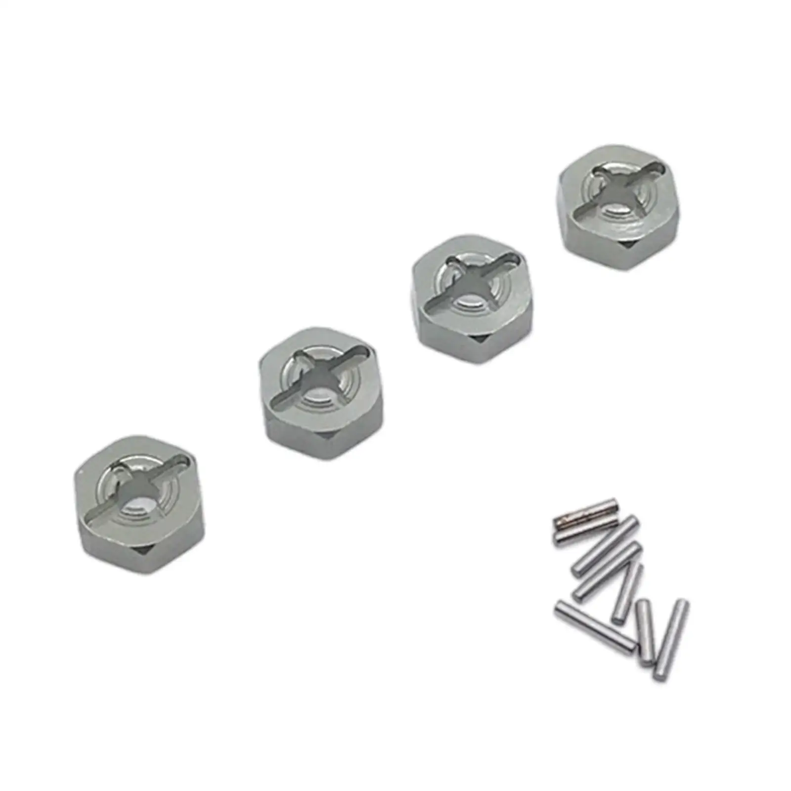 Wheel Mount Hex Combiner Pins RC Car Upgrades 12mm Hexagon Adapter for Wltoys 1 12 124018 124019