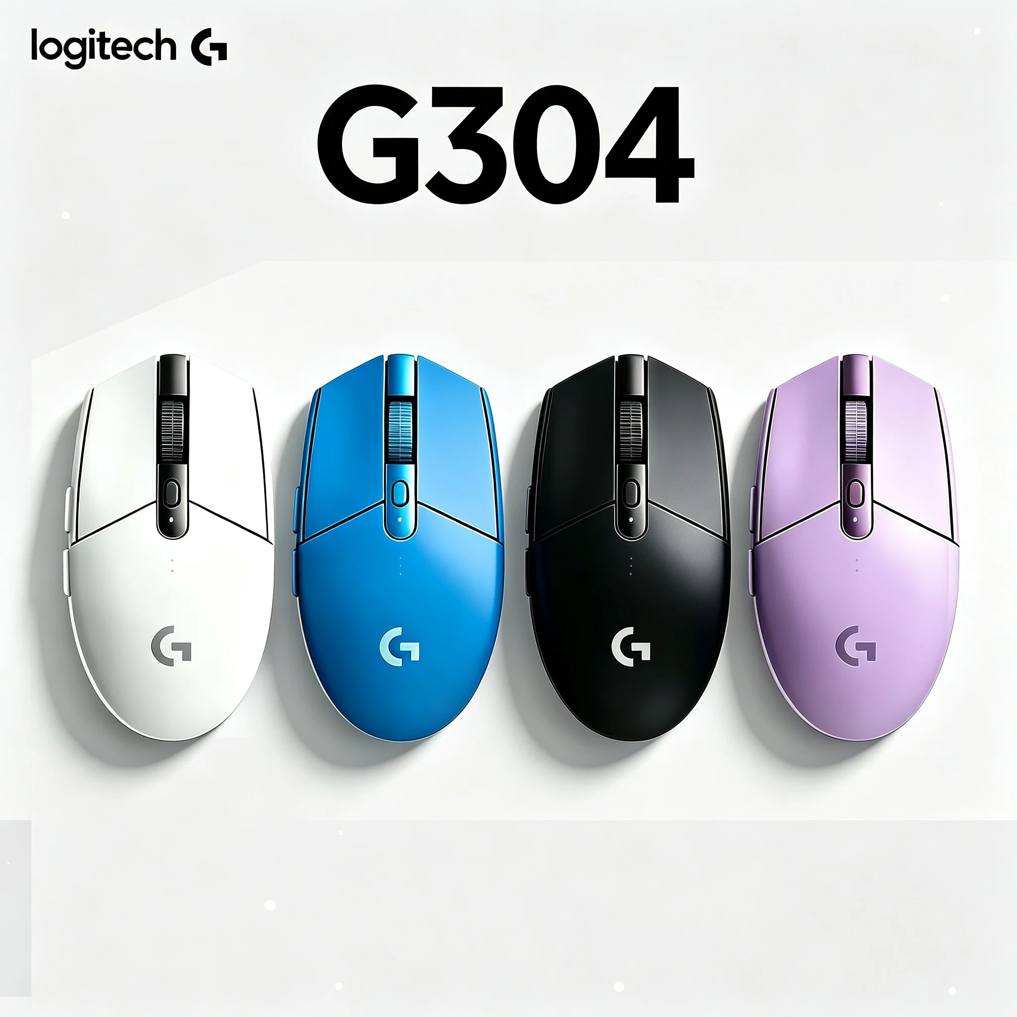 Logitech G304 Wireless Gaming Mouse Ergonomic Design For PUBG CS2 Valorant LOL Daily & Gaming