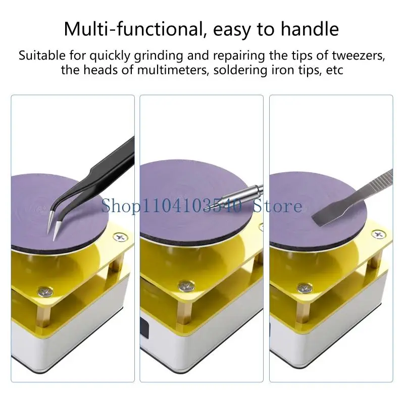 

02DC Professional Small Polisher With Variable Speed Design And Real Time Monitoring For Small Metal Items And Accessories