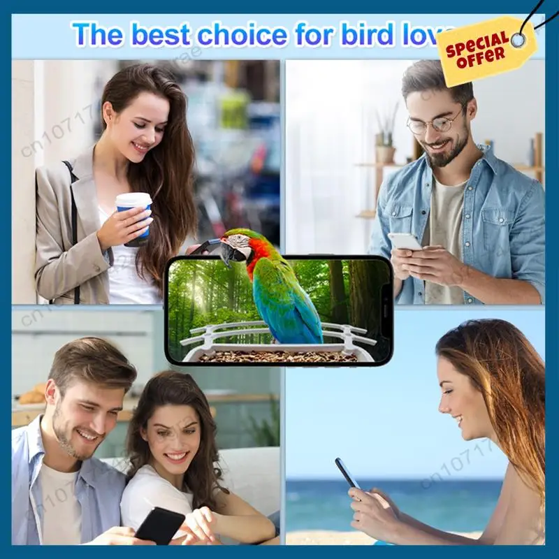 -A15I Vogel Feeder Video Kamera mit Solar Panel Wifi Wireless Outdoor Solar Kamera Bewegungserkennung Vogel Beobachtung Kamera