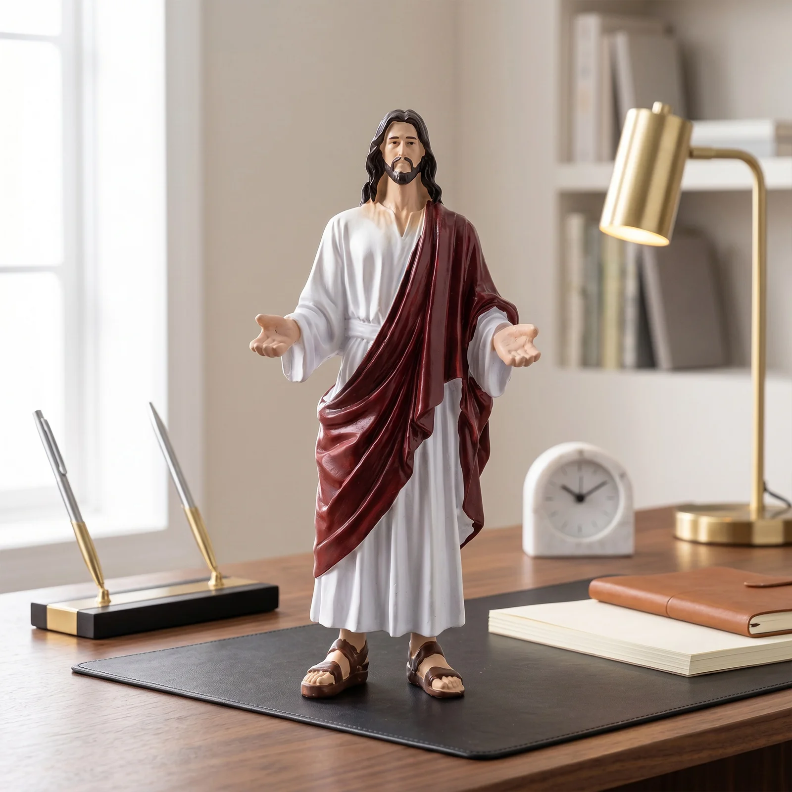 Figurine à l'échelle 1/6 du Sacré-Cœur de Jésus, édition collector, Jésus t'aime, décoration chrétienne