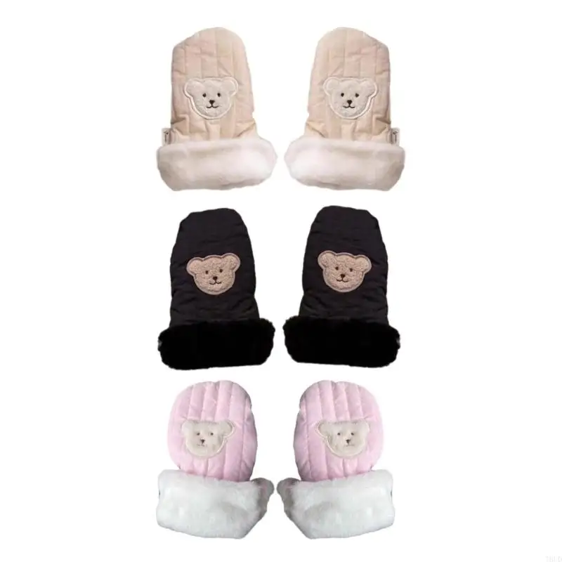 T8UD Infant Bike Gloves Antifreeze Riding Hand Muff for Winter Activities