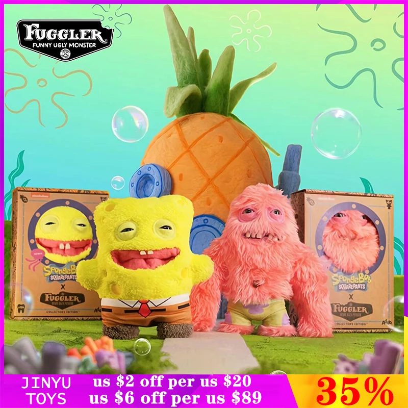 

Fuggler Tooth Monster Animation Collaboration Series Plush Doll Cartoon Characters Decoration Toys Collectible Christmas Gifts