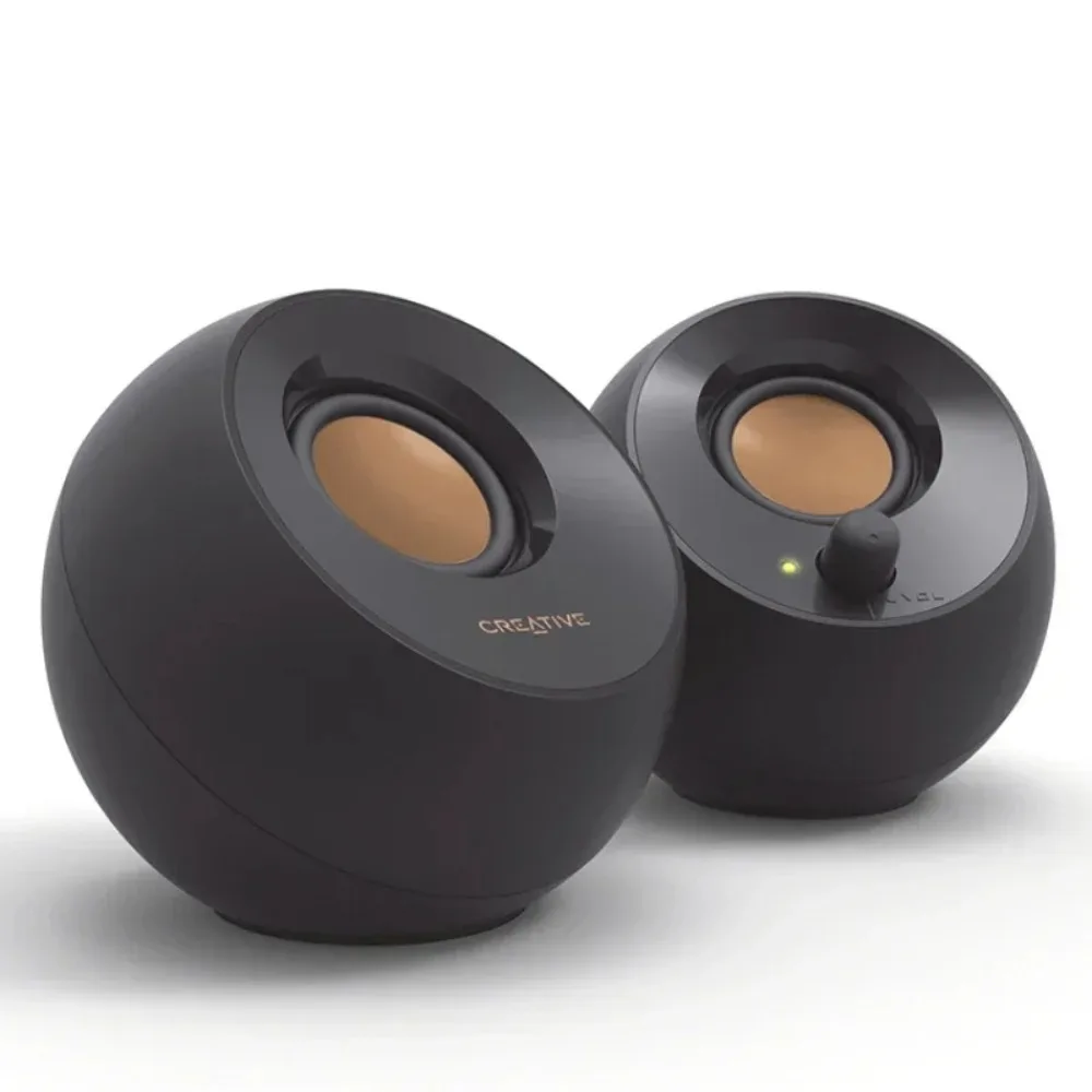 

Creative Pebble Plus 2.1 Speaker 3d Surround for Computer Desktop Gamer Multi-Media Accessory Wired Mini Speaker Subwoofer Usb