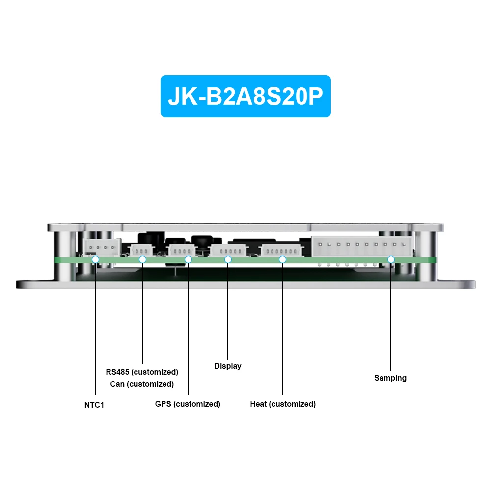 JIKONG 4S 5S 6S 7S 8S 17S 20S 24S 12V 24V 48V Aktives BMS 40A 60A 100A 200A 300A Lifepo4 Li-Ion Lto Batterie Smart BMS JKBMS B1A8S20P B2A8S20P B2A8S30P JIKONG JKBMS B2A20S20P B2A24S30P – Detail 10