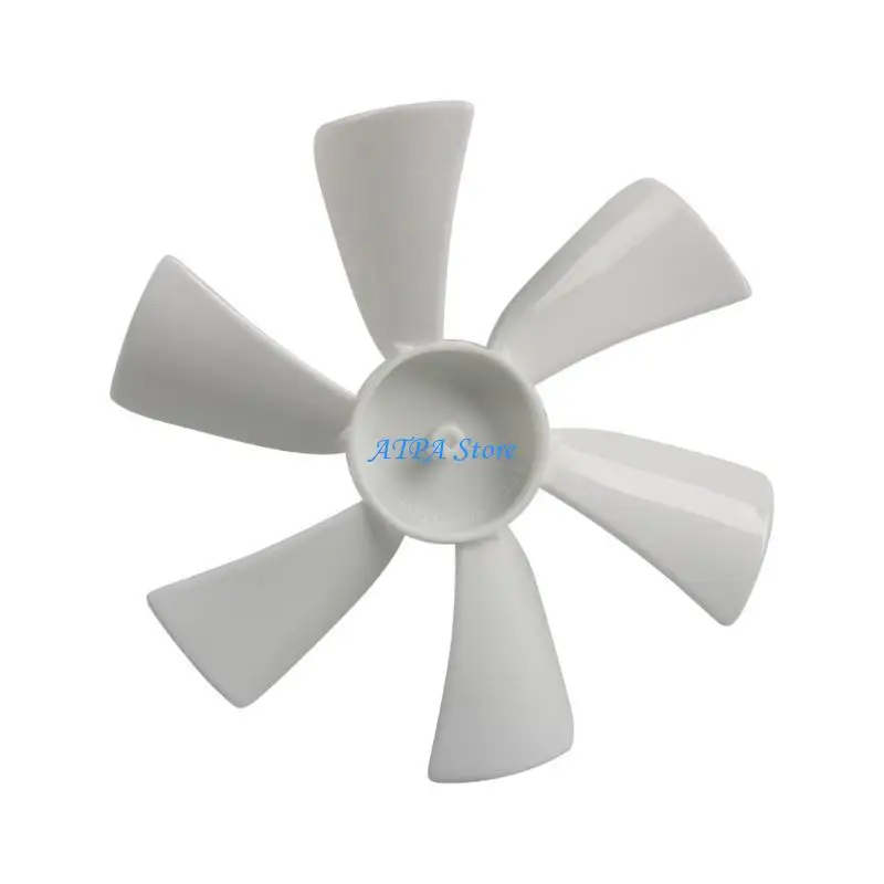 

U13C RVs Vent Fan Blade White 6" Replacement Fan Blade for Bathroom Roof Vent