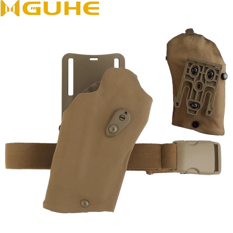 Tactical quick release X300 holster for P320, used with X300 flashlight, equipped with QLS quick installation adapter